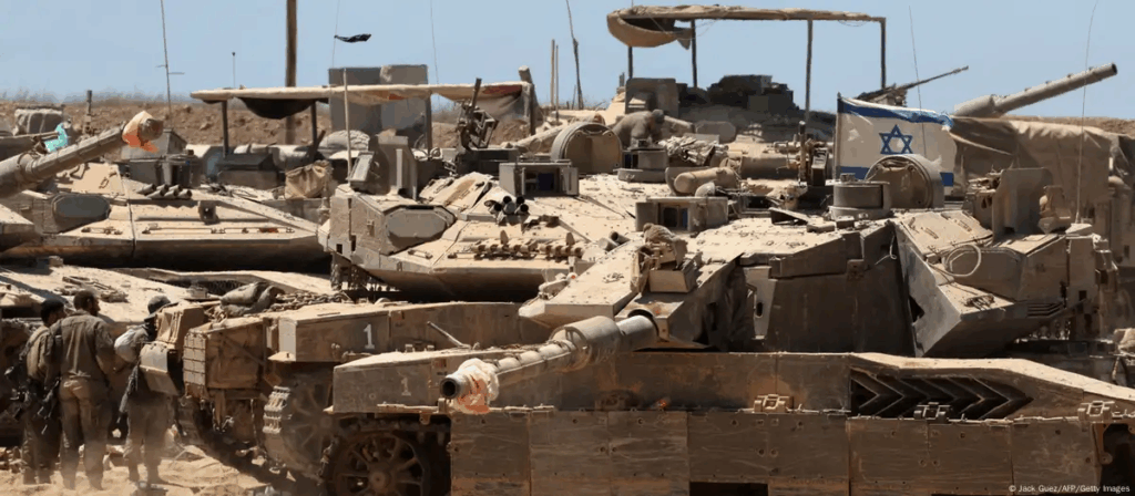Israel envía tanques a Deir al Balah por primera vez
