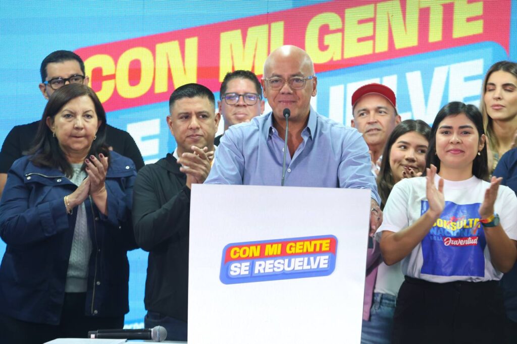Jorge Rodríguez vuelve a advertir: Vamos a ganar Lechería, Chacao, Baruta y El Hatillo