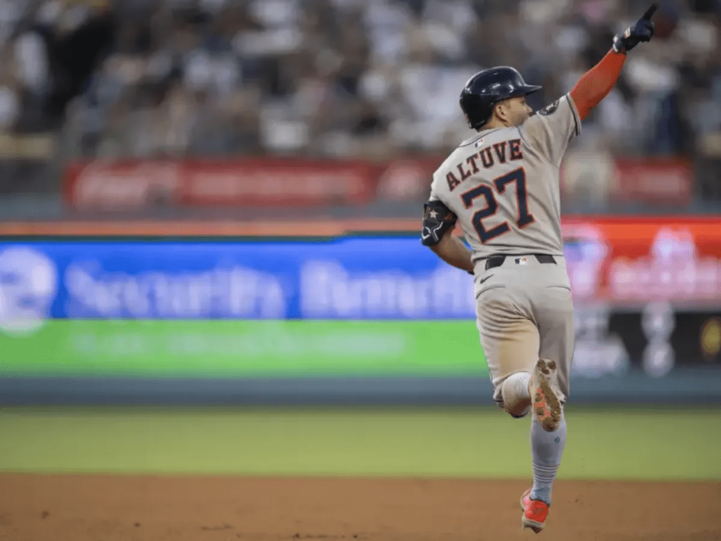 José Altuve no perdona y se la saca a Jacob deGrom