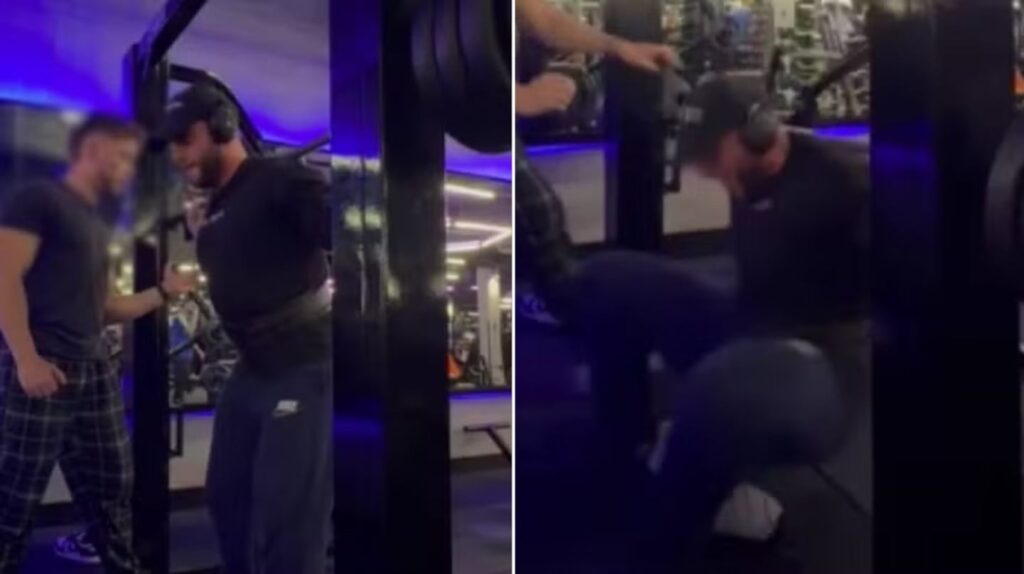 Joven se rompió las piernas haciendo sentadillas y no podrá caminar durante meses (VIDEO)