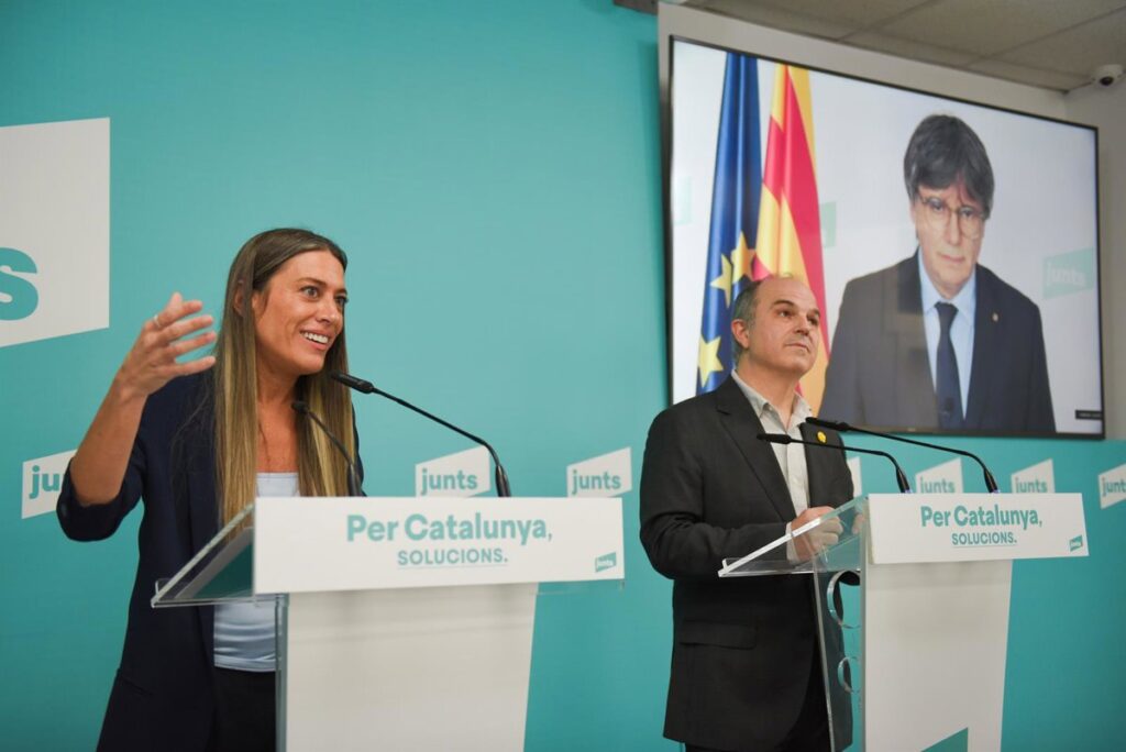 Junts emplaza al PP a negociar con Puigdemont fuera de España si quieren una moción de censura