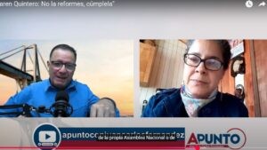 Karen Quintero | «El gobierno promueve una reforma regresiva»