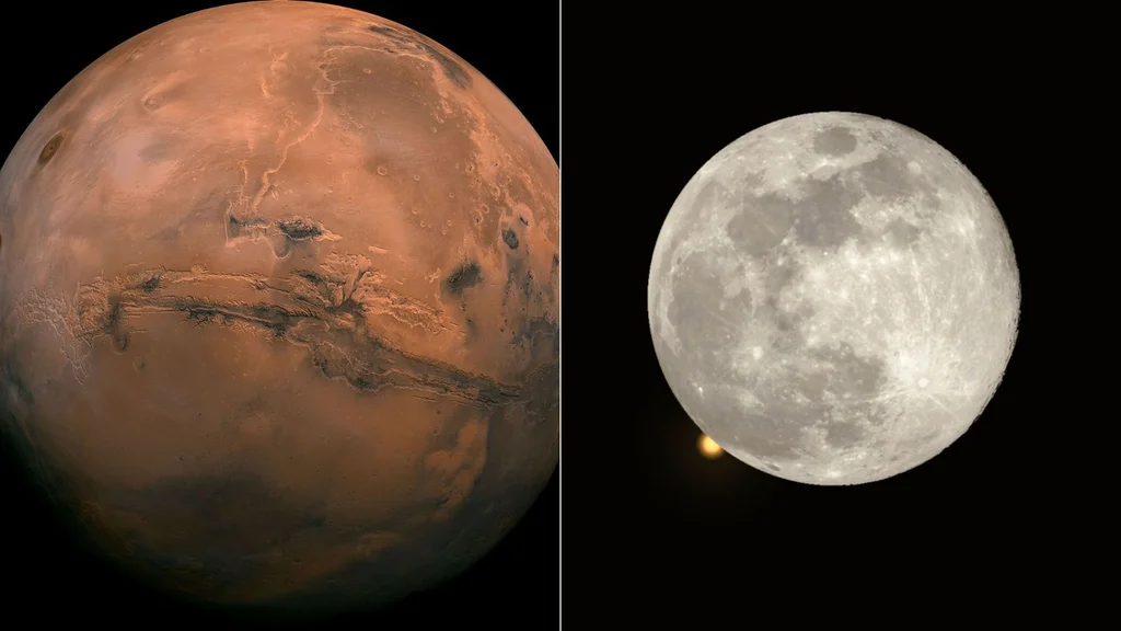 La NASA comparte la fecha en julio en la que habrá vista única de Marte al lado de la Luna desde varias partes incluidas Colombia y Venezuela - AlbertoNews