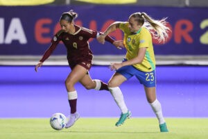 La Vinotinto le plantó cara a Brasil, pero cayó en su debut en la Copa América Femenina