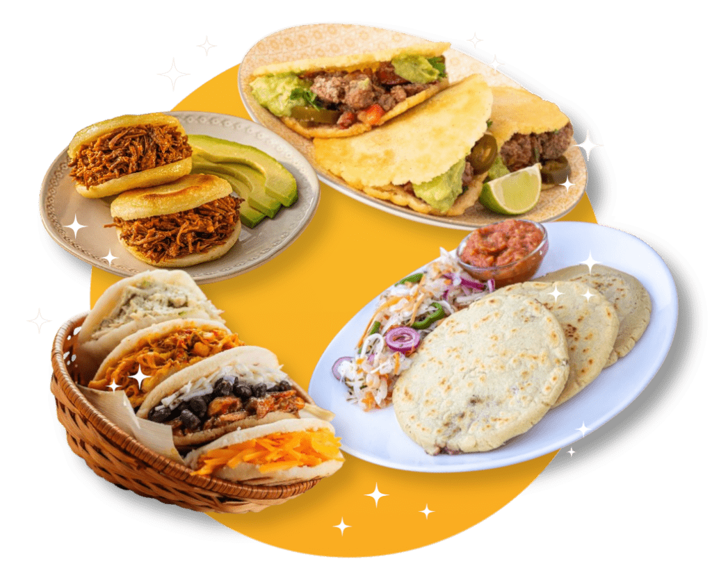 La arepa y sus «primas» internacionales deleitan paladares