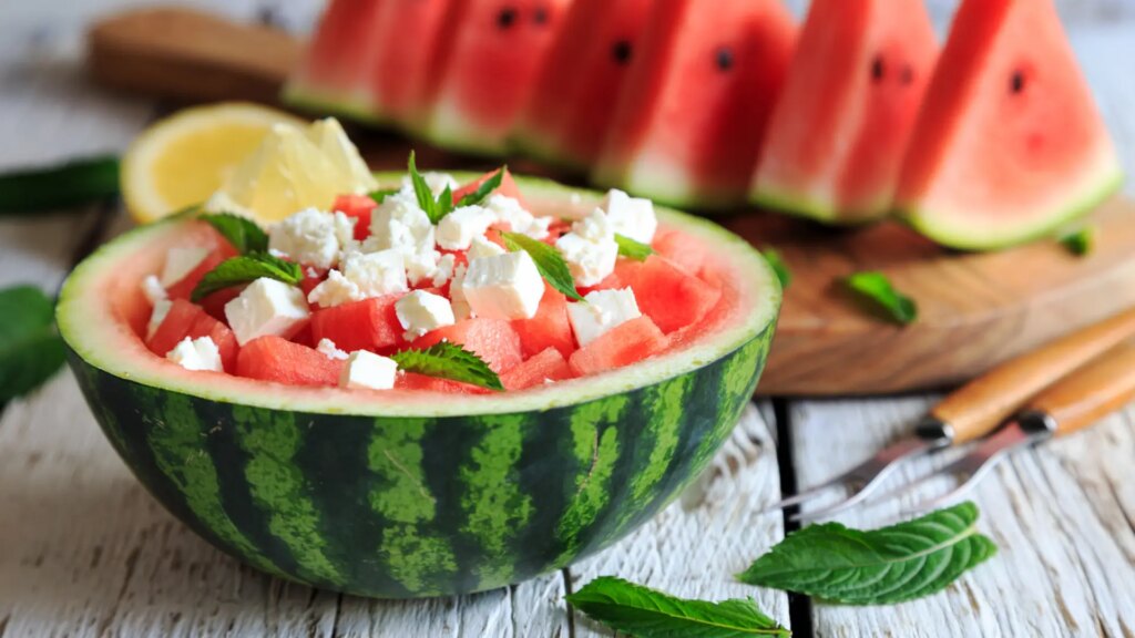 La ensalada de sandía, pepino y queso feta con la que Alba Díaz ha conquistado las redes