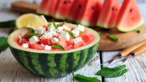 La ensalada de sandía, pepino y queso feta con la que Alba Díaz ha conquistado las redes