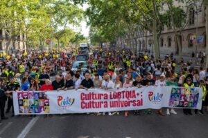 La manifestación del Pride Barcelona reúne a 150.000 personas según el Ayuntamiento | europapress.es