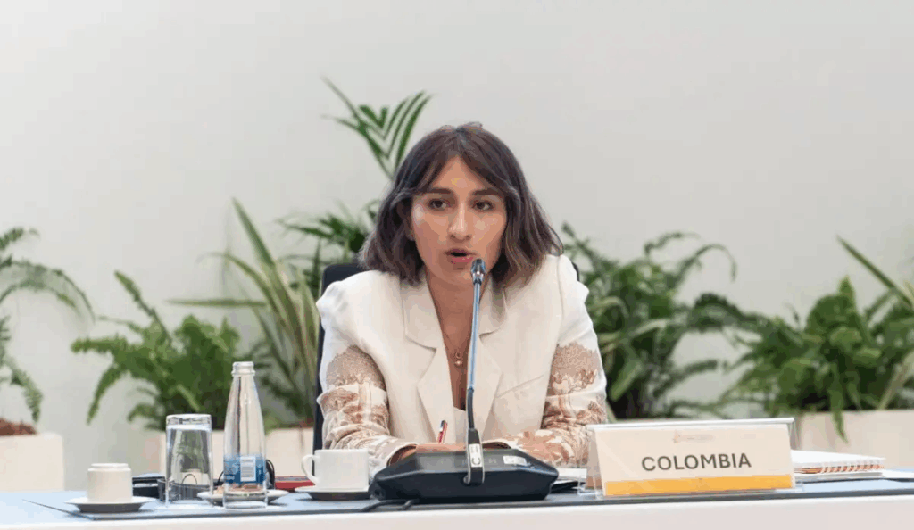 Laura Sarabia renuncia como canciller de Colombia
