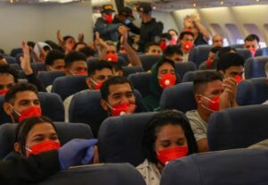 Llegó a Venezuela un nuevo vuelo con 203 venezolanos deportados desde EEUU