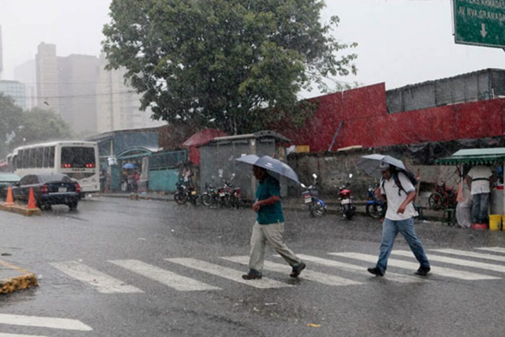 Lluvias y calor extremo en Venezuela este domingo 6 de julio