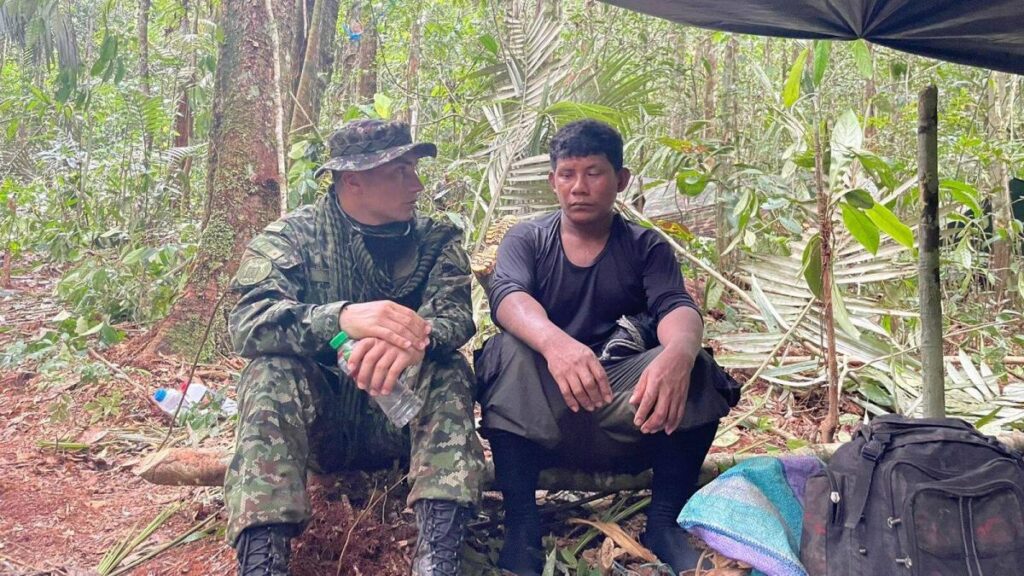 Lo que dijeron abuela y tía de los niños rescatados en la selva sobre la relación con Manuel Ranoque: 'Mal padre'