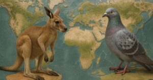 Lo que los canguros y las palomas revelan sobre el viaje de los animales por el mundo