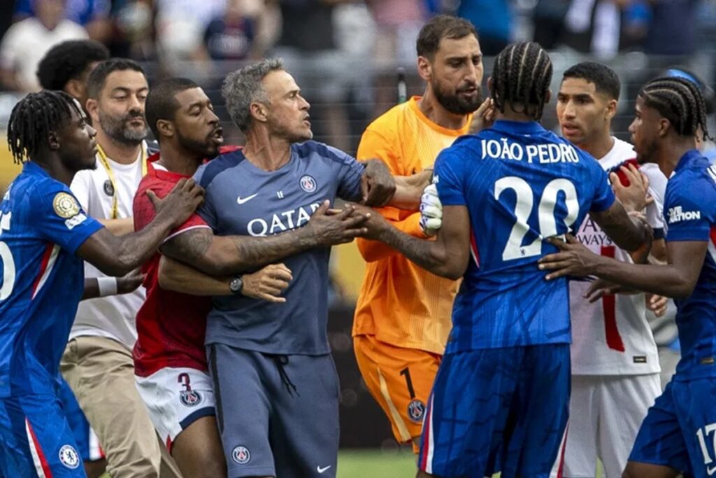 Luis Enrique, protagonista de una tangana tras la final del Mundial de Clubes