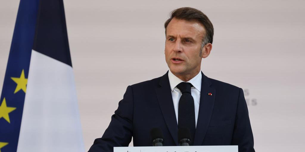 Macron alerta de que la libertad de Europa nunca ha estado tan amenazada desde la Segunda Guerra Mundial