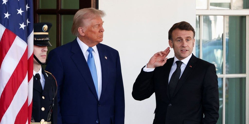 Macron insta a la UE a preparar «contramedidas» a los aranceles de Trump
