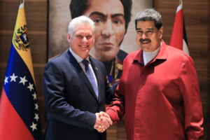 Maduro se solidariza con Miguel Díaz Canel, tras sanciones impuestas por EEUU