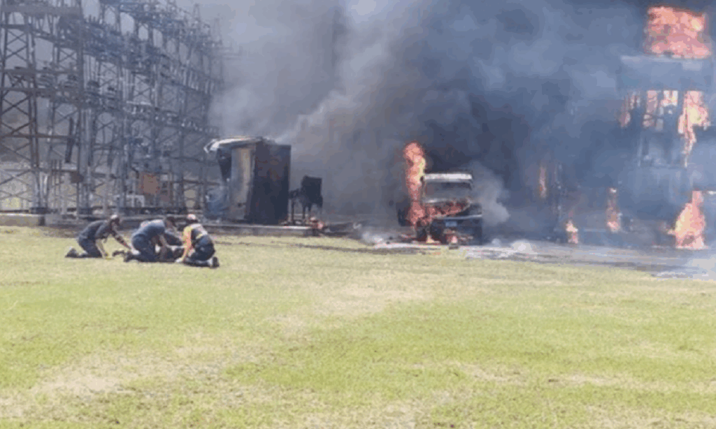 Mala manipulación de equipos causó explosión en subestación