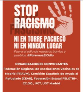 Manifestación en contra del racismo y xenofobia en España – El Venezolano News