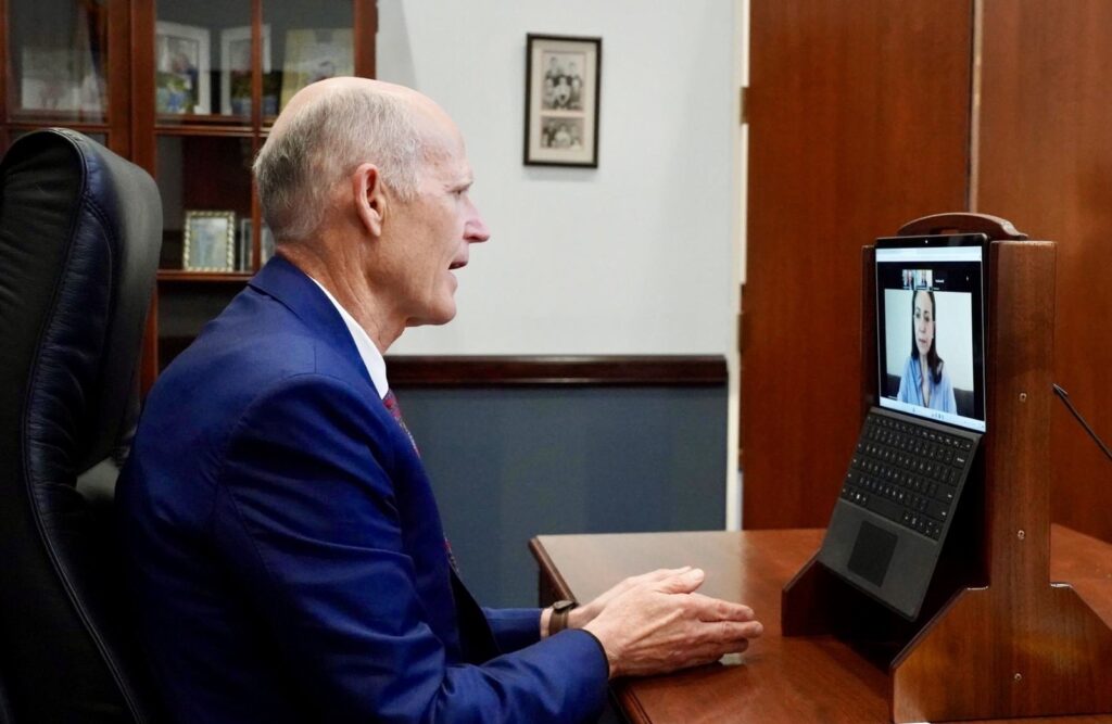 María Corina Machado a Rick Scott: Su determinación es crucial para desmantelar estructuras represivas