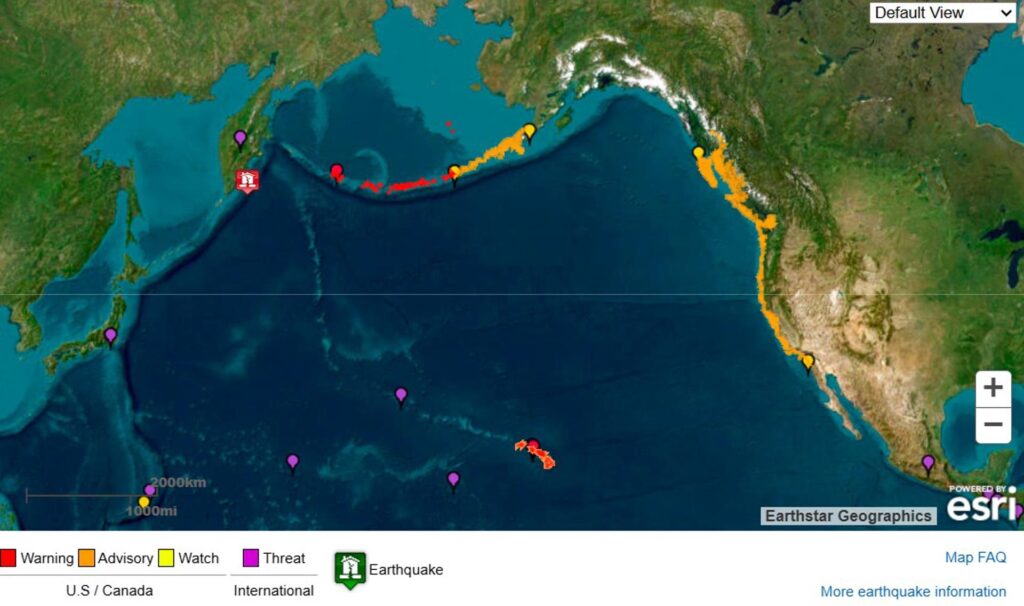 México emite alerta de tsunami en costas del Pacífico por sismo de magnitud 8,8 en Rusia - AlbertoNews