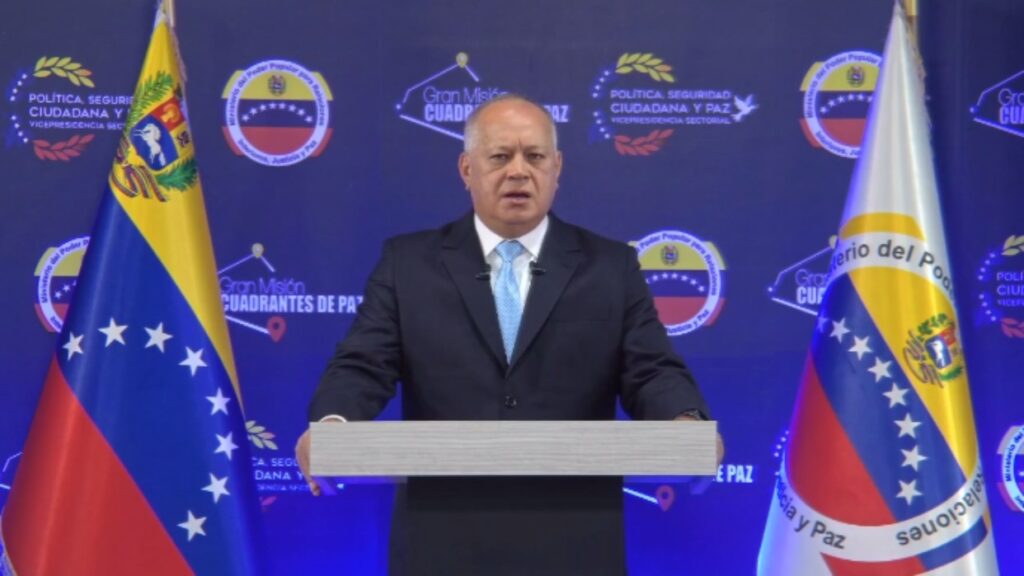 Ministro Diosdado Cabello: atrapamos cuatro terroristas en El Puente Sobre el Lago de Maracaibo
