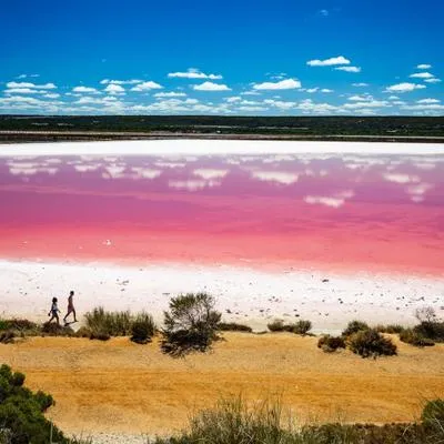 Misterio en Australia: por qué los famosos lagos rosados están desapareciendo