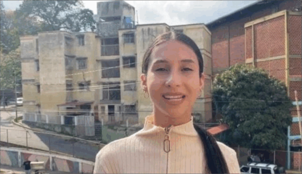 Nakary Mena, periodista detenida