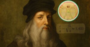 Nuevo hallazgo revela que Leonardo da Vinci anticipó principios matemáticos del siglo XX al dibujar el Hombre de Vitruvio
