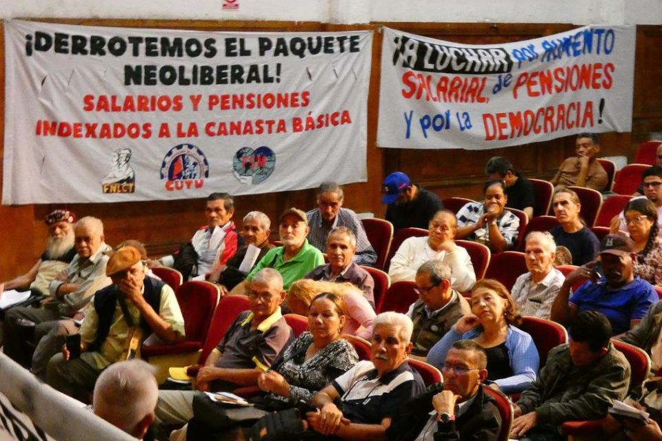 Organizaciones sindicales preparan agenda de lucha unitaria para recuperación del salario