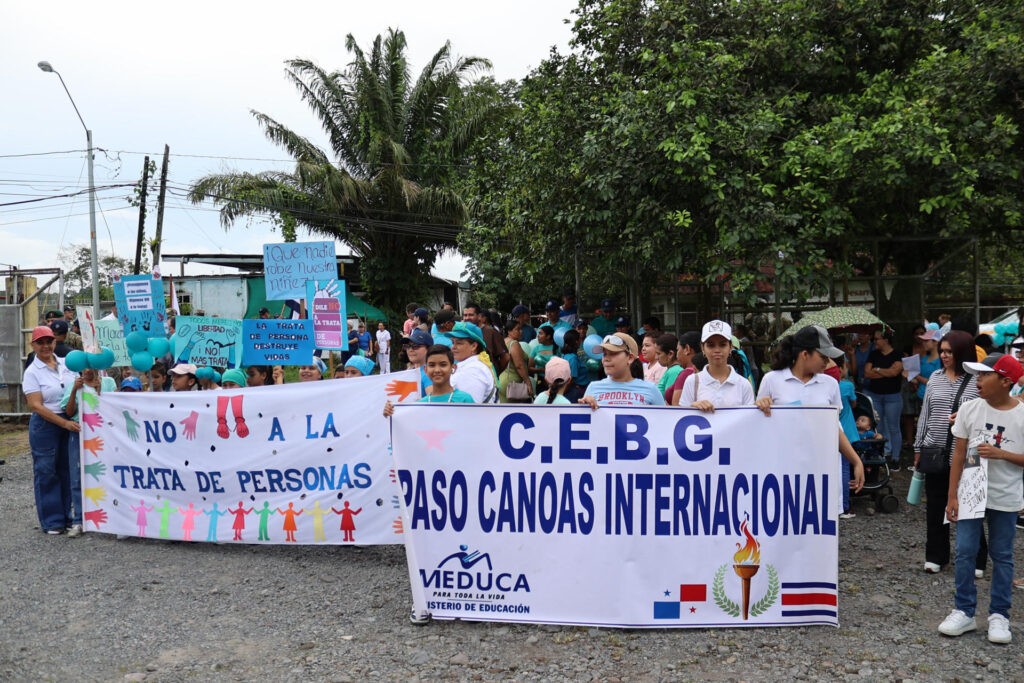 Panamá y Costa Rica caminan por su frontera común contra la trata de personas (Fotos) - AlbertoNews