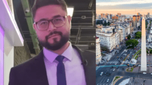 Periodista venezolano fue sorprendido con el emotivo gesto de un taxista en Buenos Aires: ‘Gracias por escoger Argentina’