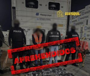 Policía de Ecuador frustra millonario envío de cocaína rumbo a Europa