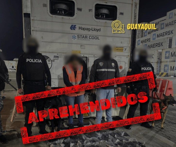 Policía de Ecuador frustra millonario envío de cocaína rumbo a Europa