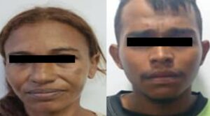 Presa pareja con dos kilos y medio de drogas