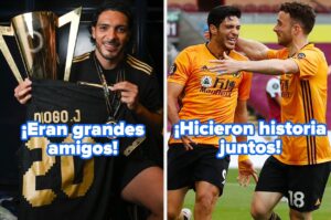 Raúl Jiménez Diogo Jota Celebración