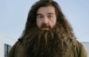 Seríe de «Harry Potter»: Así se ve Nick Frost caracterizado como Hagrid