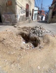 Trampa mortal en Calle La Alegría de La Plazoleta