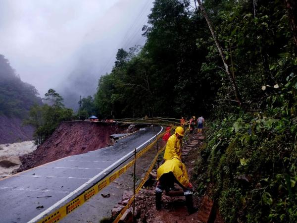Transversal del Sisga: 13 puntos críticos afectados por la temporada de lluvias | Infraestructura | Economía