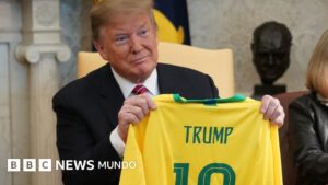 Trump amenaza a Brasil con un arancel de 50% y rechaza que se juzgue al expresidente Bolsonaro
