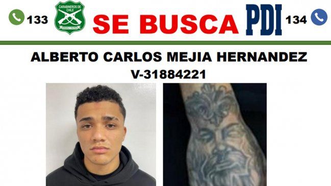 ÚLTIMA HORA | Confirman que sicario venezolano liberado por error en Chile ya escapó del país: cruzó la frontera hacia Perú a través de un paso no habilitado - AlbertoNews