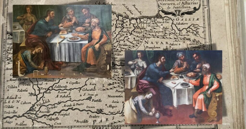 Un proyecto de restauración bibliográfico y pictórico de UNIR descubre una joya oculta del patrimonio pictórico riojano y de la humanidad 