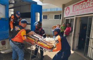 Un vehículo colisionó contra una moto frente a McDonald's El Tigre y se dio a la fuga