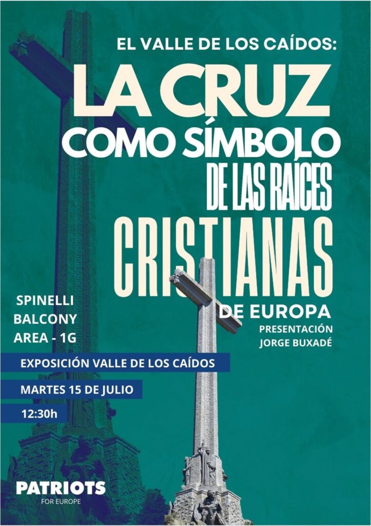 Una decena de eurodiputados españoles pide a la Eurocámara retirar una exposición de Vox sobre el Valle de los Caídos