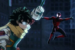 Unos fans han enfrentado en un vídeo a Miles Morales contra Deku de My Hero Academia. Lo he flipado tanto que me ha dado igual el resultado
