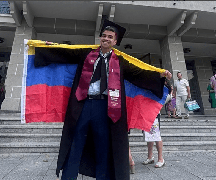Venezolano  logra el mejor promedio en  universidad de Rumanía