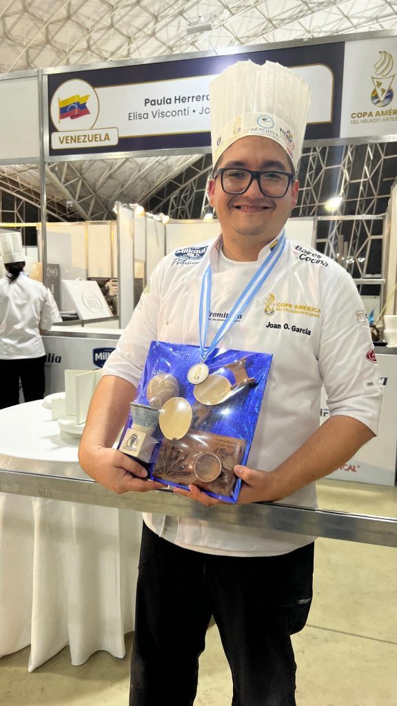 Venezuela obtiene medalla de Oro en la Copa América de Heladería Artesanal