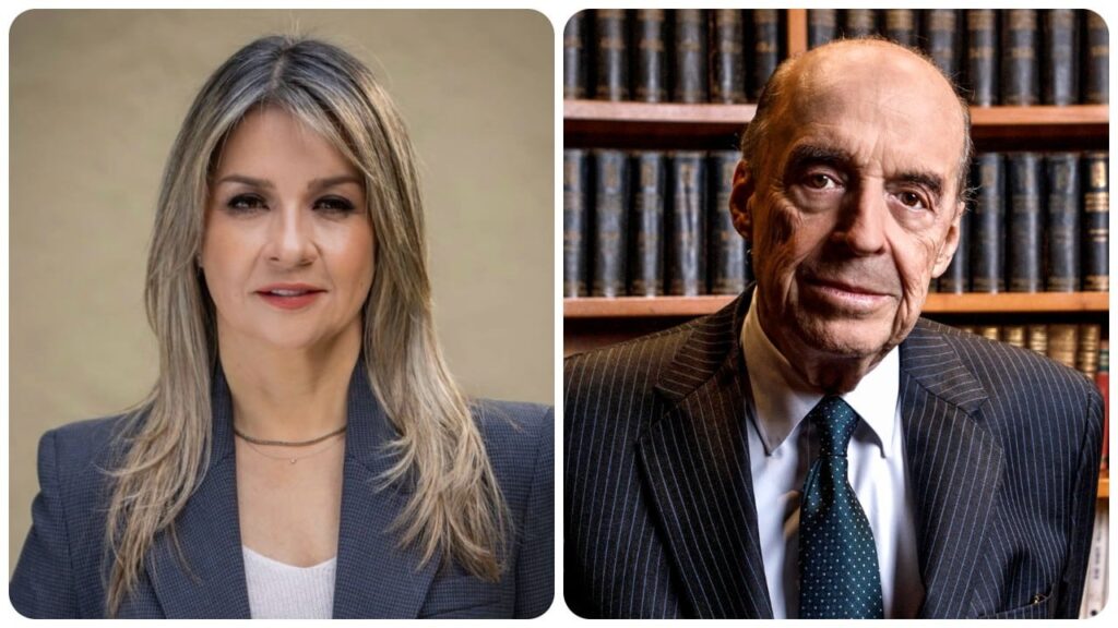 Vicky Dávila confrontó a Álvaro Leyva y le cuestionó por su presunta participación en un plan para tumbar a Gustavo Petro
