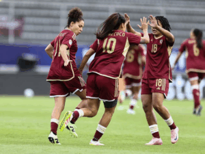 Vinotinto Femenina ante Paraguay en la Copa América
