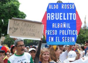 Voluntad Popular exige liberación de su activista Aldo Rosso, preso hace un año
